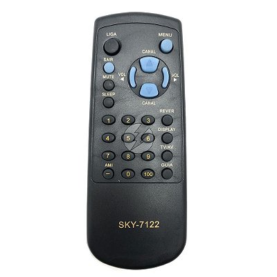 Controle remoto para TV Sharp SKY-7122