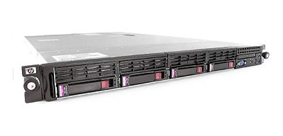 Servidor HP ProLiant DL360 G7: 2x Xeon 6 core, DDR3 64GB, 2x HD SAS 300GB