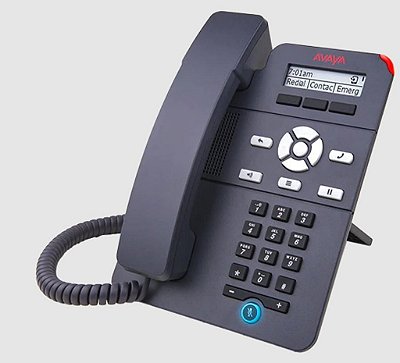 Telefone IP Avaya POE, J129, SIP - Produto em Estado de Novo