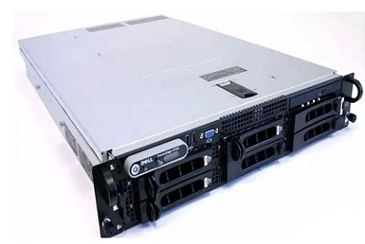 Servidor Dell PowerEdge 2950 G2: 2x Xeon 2 core, DDR2 16GB, 2x HD SAS 300GB