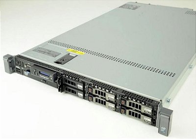 Servidor Dell PowerEdge R610: 2x Xeon 6 core, DDR3 64GB, 2x HD SATA 1TB