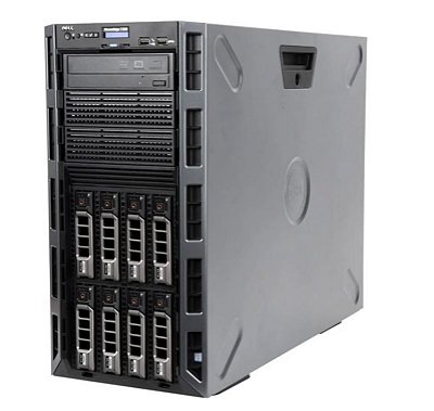 Servidor Dell PowerEdge T330: 1x Xeon E3-1220 V5, DDR4 8GB, 3x HD SATA 500GB