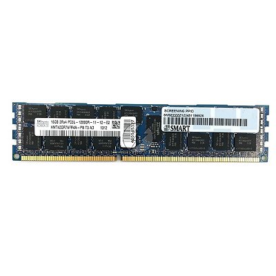 Memória RAM SK hynix HMT42GR7AFR4A-PB 0RTP1: DDR3L, 16GB, 2Rx4, 1600R, RDIMM
