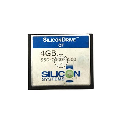 Cartão de Memória Flash SiliconDrive SSD-C04G-3500: 4GB