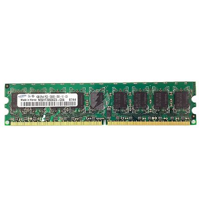 Memória Ram Samsung M391T2953EZ3-CE6: DDR2 1GB, 667 2Rx8 UDIMM