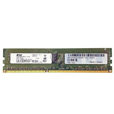 Memória Ram Smart M391B5673EH1-CH9: DDR3 2GB, 1333E, 2Rx8, ECC UDIMM