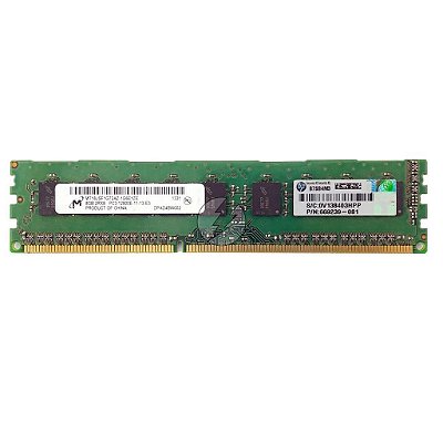 Memória Ram Micron Mt18jsf1g72az: DDR3 8GB, 1600, ECC UDIMM
