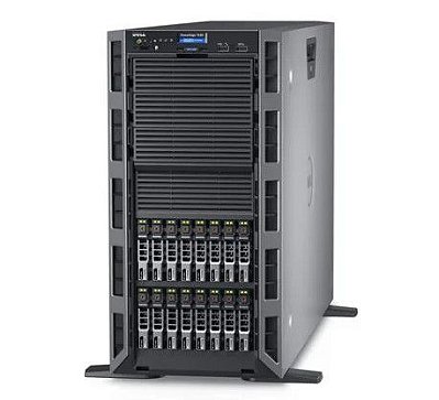 Servidor Dell PowerEdge T630: 1x Xeon 8 core, DDR4 64GB, 2x HD SAS 600GB