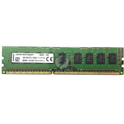Memória para Servidor: 8GB DDR3 1600mhz, Ecc Sem Buffer Udimm