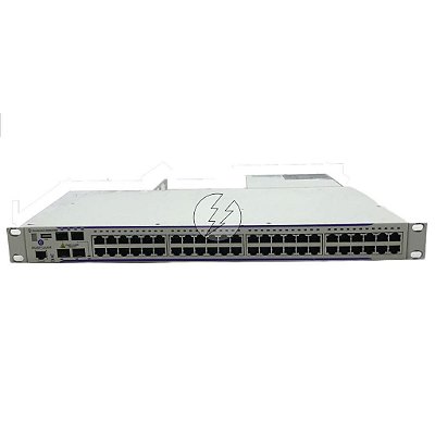 Switch Alcatel 48 Portas Poe + 10/100/1000 + 2 Sfp+, Layer 3, Fonte Ac