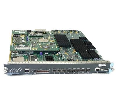 Cisco Catalyst 6500 Series Supervisor Engine 32 com uplinks 8 GE e PFC3B: 8x SFP 1GB, 1x RJ45 1GB