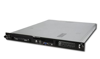 Servidor Dell PowerEdge R200: 1x Xeon 2 core, DDR2 8GB, 2x HD SATA 250GB