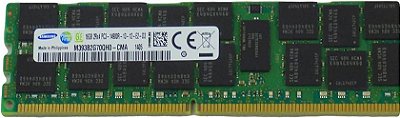 Memória RAM Samsung M393B2G70QH0-CMA: DDR3, 16GB, 2Rx4, 1866MHz, 14900R, RDIMM