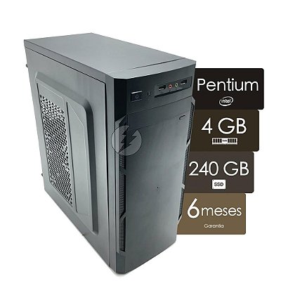 Computador Pentium Dual Core 2.60Ghz, 4GB, SSD 240GB Sata