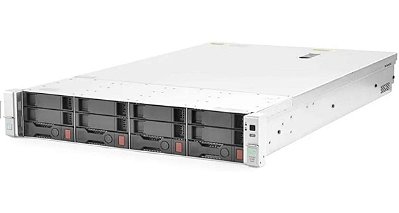 Servidor HP ProLiant DL380 G9: 2x Xeon 14 core, DDR4 64GB, 4x HD SAS 300GB