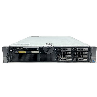 Kit Servidor Dell PowerEdge R710: 2x Xeon 6 core, DDR3 64GB, 2x HD SAS 300GB + Trilho