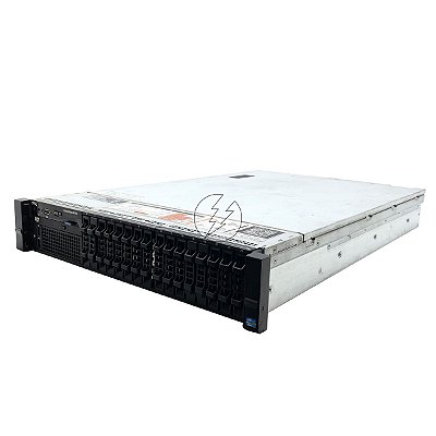 Kit Servidor Dell PowerEdge R720: 2x Xeon 8 core, DDR3 64GB, 2x HD SAS 300GB + Trilho