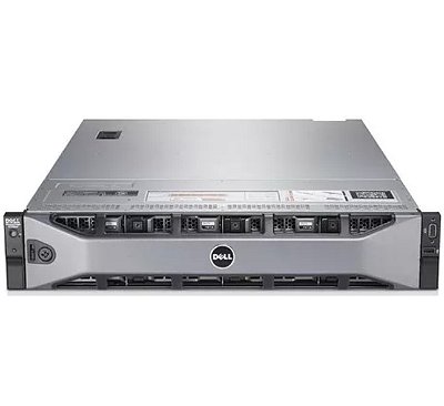 Servidor Dell R710: 2x Xeon SixCore, 128GB, 2x HD SAS 1TB + Bezel + Trilho