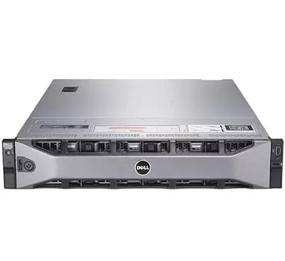 Servidor Dell PowerEdge R720XD: 2x Xeon OctaCore, 64GB, 2x HD SAS 300GB + Bezel