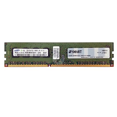 Memória RAM Samsung M391B5673EH1-CH9 J160C: DDR3, 2GB, 2Rx8, 1333E, ECC UDIMM