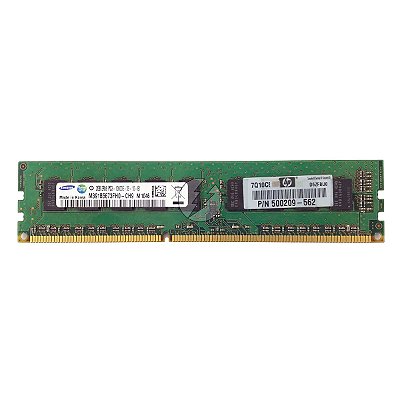 Memória RAM Samsung M391B5673FH0-CH9 500209-562: DDR3, 2GB, 2Rx8, 1333E, ECC UDIMM