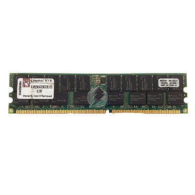 Memória RAM Kingston KVR266X72RC25L/2G Chip Samsung: DDR1, 2GB, 2Rx4, 266, RDIMM