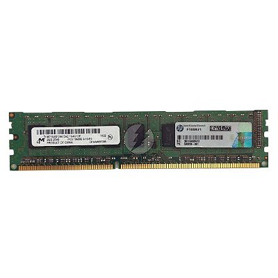 Memória RAM Micron MT18JSF25672AZ-1G4G1 500209-061 500209-562: DDR3, 2GB, 2Rx8, 1333E, ECC UDIMM