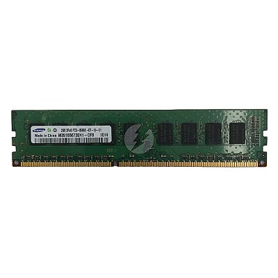 Memória RAM Ssamsung M391B5673EH1-CF8: DDR3, 2GB, 2Rx8, 1066E, ECC UDIMM