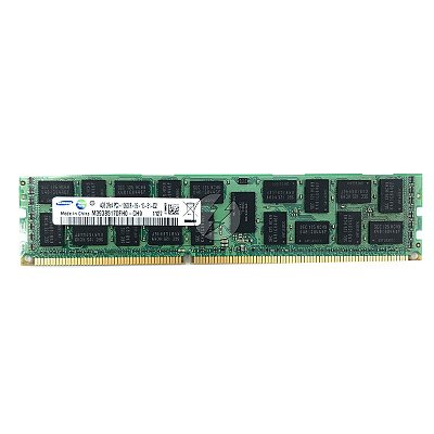 Memória RAM Samsung M393B5170FH0-CH9 500203-061: DDR3, 4GB, 2Rx4, 1333R, RDIMM