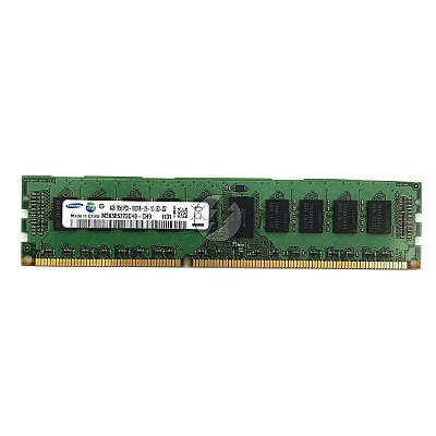 Memória RAM Samsung M393B5273CH0-CH9: DDR3, 4GB, 2Rx8, 1333R, RDIMM
