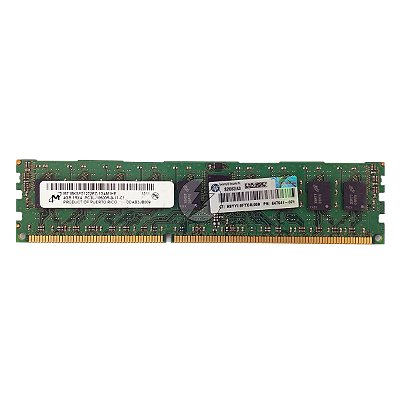 Memória RAM Micron MT18KSF51272PZ-1G4M1 647647-071 49Y1424 47J0145 46N5677: DDR3L, 4GB, 1Rx4, 1333R, RDIMM