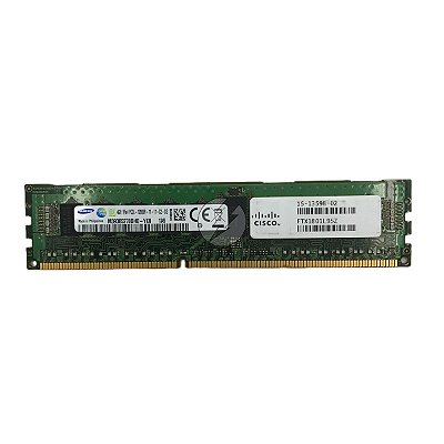 Memória RAM Samsung M393B5270DH0-YK0: DDR3L, 4GB, 1Rx4, 1600R, RDIMM