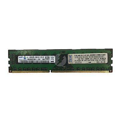 Memória RAM Samsung M393B5273BH1-CH9 44T1593: DDR3, 4GB, 2Rx8, 1333R, RDIMM