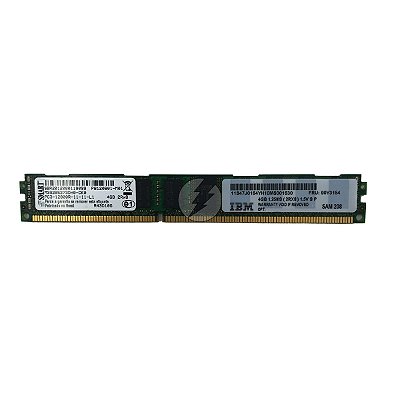 Memória RAM SMART M392B5273DH0-CK0 R43D10G 90Y3154 47J0164: DDR3, 4GB, 2Rx8, 1600MHz, 12800R, RDIMM