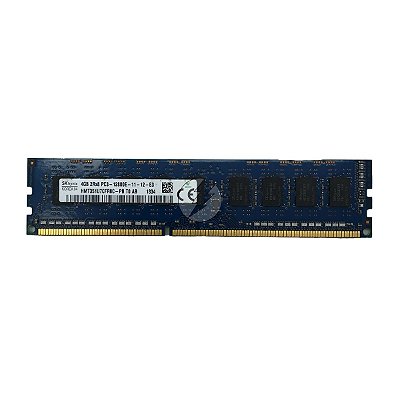 Memória RAM SK hynix HMT351U7CFR8C-PB 03T6261: DDR3, 4GB, 2Rx8, 1600Mhz, 12800E, ECC UDIMM