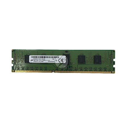 Memória RAM Micron MT9KSF51272PZ-1G6E2: DDR3L, 4GB, 1Rx8, 1600MHz, 12800R, RDIMM