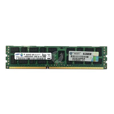 Memória RAM Samsung M393B1K70CH0-CH9 606KPP1 500205-071: DDR3, 8GB, 2Rx4, 1333R, RDIMM