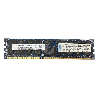 Memória RAM SK hynix HMT31GR7CFR8A-G7 47J0138 49Y1417: DDR3L, 8GB, 4Rx8, 1066R, RDIMM