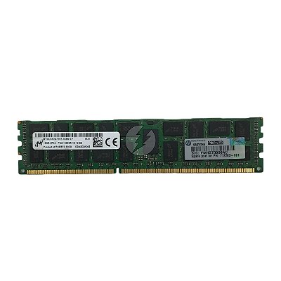 Memória RAM Micron MT36JSF2G72PZ-1G9N1 712383-081: DDR3, 16GB, 2Rx4, 1866MHz, 14900R, RDIMM