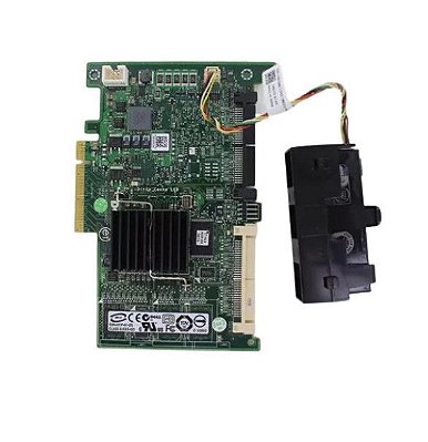 Kit Placa Controladora Dell UCP-61 E2K-UCP-61-(B) Perc 6i: 0x SAS 3Gbs, PCI-E X8 + Bateria