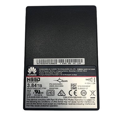 SSD Huawei Enterprise 3.84 Tera Sas 12 Gbps