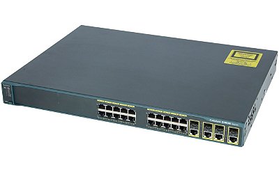 Switch Cisco Ws-c2960g-24tc-l 24 Portas , 4 Porta SFP Giga