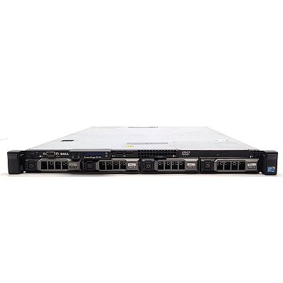 Servidor Dell R410: 2 Xeon SixCore, 64GB, 2x Sas 300GB, Placa SFP+ 10GB Dual Port