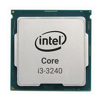 Processador Intel Core i3-3240 3.40GHz: 2 core, Socket FCLGA1155, 3MB