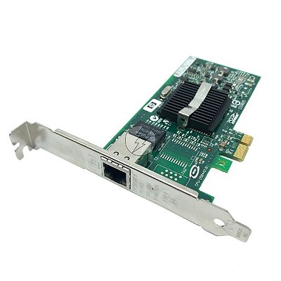 Placa de Rede HP NC110T HSTNS-BN25: 1x SFP 1GB, PCI-E