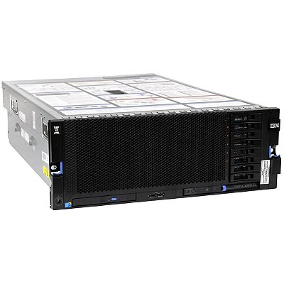 Servidor IBM X3850 X5: 2 Xeon E7-4870 10 Core, Ram 256Gb, 1.2TB SAS, Placa 2x SFP+ 10Gb