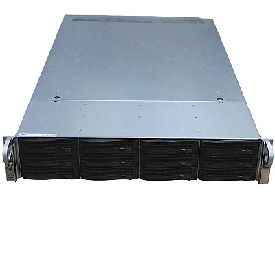 Servidor Supermicro 6028U: 2 Xeon E5-2683 V3, Ram 128Gb, 2TB, 12 Baias