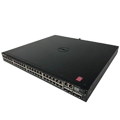 Switch Dell N3048P: 48x portas  PoE+ 10/100/1000, 2x SFP+ 10Gb, 2x SFP L3