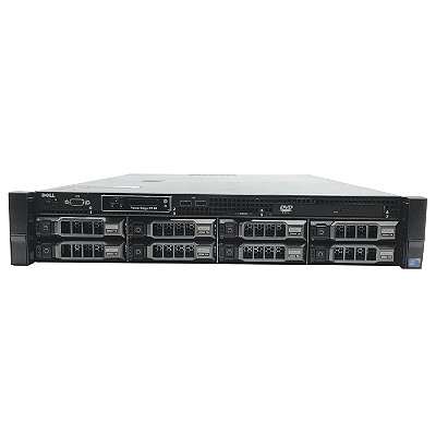 Servidor Dell R510 12 Baias: Xeon E5645, Ram 128GB, SAS 48.6TB