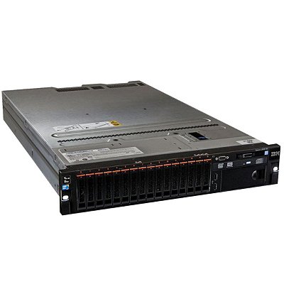 Servidor IBM X3650 M4: 2 Xeon E5-2650, 256 Giga, 1.2 Tera 10k